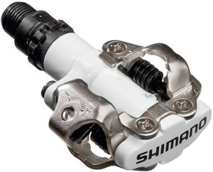 Pedály SHIMANO SPD PD-M520W s kufry SM-SH51 bílé