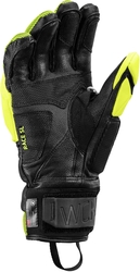Rukavice LEKI WCR VENOM SL 3D - 8.0, black/ice lemon