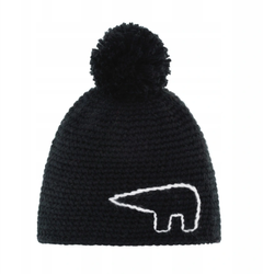 Čepice EISBÄR Jay Pompon MÜ kids - 55, black