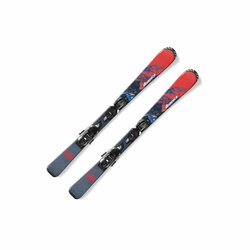 Lyže Nordica TEAM AM JR 70-90/FDT JR 4.5 - 80, red/black