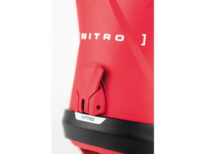 Vázání NITRO TEAM - M, vivid red