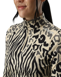 Dámská mikina SPYDER Vivid 1/2 Zip - L, animal print