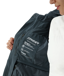 Dámská bunda SPYDER Falline Down Jacket - slate blue, 0