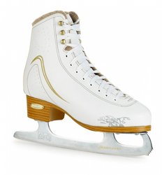 Lední brusle Bladerunner AURORA JR - 220, white/gold