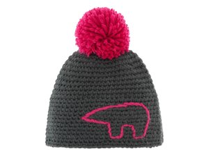 Čepice EISBÄR Jay Pompon MÜ kids - 55, dark grey