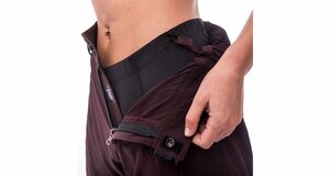 Kalhoty SENSOR HELIUM s cyklistickou vložkou - L, port red