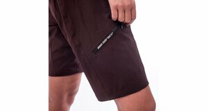 Kalhoty SENSOR HELIUM s cyklistickou vložkou - L, port red
