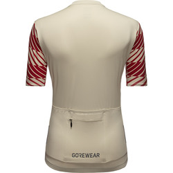 Dres GORE SWIFTRIDE Optical Jersey W - L, tech beige/utility red