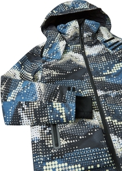 Dětská zimní bunda s membránou Reima Tirro - 122, black