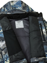 Dětská zimní bunda s membránou Reima Tirro - 122, black