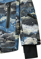 Dětská zimní bunda s membránou Reima Tirro - 122, black