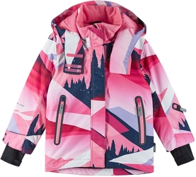 Dětská bunda Reima KIIRUNA s membránou - 128, soft coral