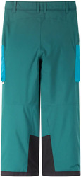 Kalhoty Reima VIEKKALA s membránou - 140, dark teal