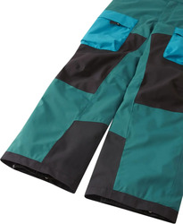 Kalhoty Reima VIEKKALA s membránou - 140, dark teal