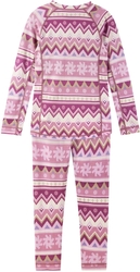 Dětský set funkčního prádlo Reima TAITOA - 140, grey/pink
