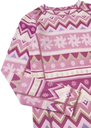 Dětský set funkčního prádlo Reima TAITOA - 140, grey/pink