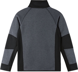 Dětský fleecový svetr Reima LIUKUEN - 122, soft black