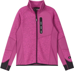 Dětský fleecový svetr Reima LASKIEN - 122, fucshia