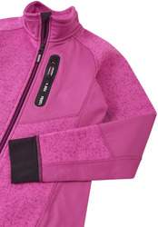 Dětský fleecový svetr Reima LASKIEN - 122, fucshia