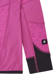 Dětský fleecový svetr Reima LASKIEN - 122, fucshia