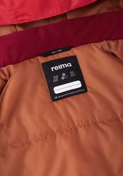 Dětská lyžařská bunda Reima KARKKILA s membránou - 122, jam red