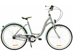 Kolo STORM Dublin 3 26 Alu - 17, matte grey/sea blue