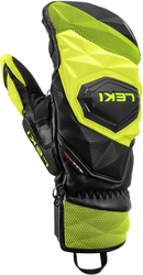 Rukavice LEKI WCR VENOM SL 3D Mitt - 7.5, black/ice lemon