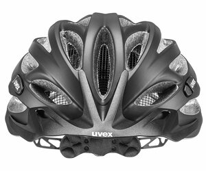 Přilba UVEX OVERSIZE - 60-65, black matt/silver