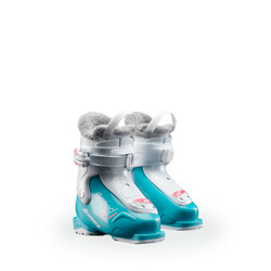 Lyžařské boty Nordica SPEEDMACHINE J 1 (GIRL) - 195, light blue/white/pink