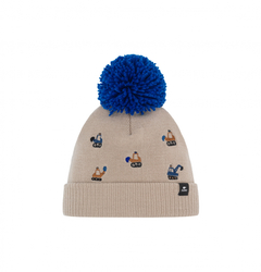 Čepice Eisbär Talur Pompon MÜ kids - silver