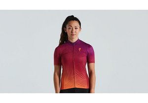 Dres SPECIALIZED RBX COMP JERSEY SS W - XL, orange sunset/violet