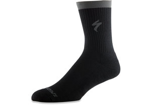 Ponožky SPECIALIZED TECHNO MTB TALL SOCK - S, black