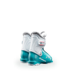 Lyžařské boty Nordica SPEEDMACHINE J 1 (GIRL) - 195, light blue/white/pink