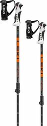 Hole LEKI DRIFTER VARIO S - 90-120, black/dark anthracite/neonorange