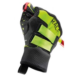 Rukavice LEKI HRC Race Shark - 10, black/neon yellow