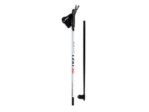 Běžecké hole LEKI XTA TRACK PERUN W - 130, black/white/salomon pink