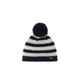 Čepice EISBÄR Zippy Pompon MÜ KIDS - 53-55, dark cobalt/white/black