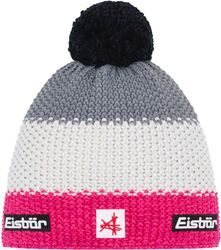 Čepice Eisbär Star Pompon MÜ SA kids - white