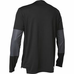 Pánský cyklo dres Fox Defend Ls Jersey Foxhead - L, black