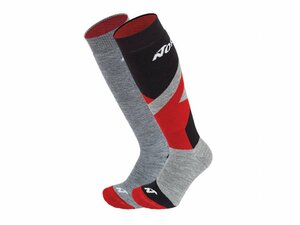 Ponožky Nordica MULTISPORT WINTER JR - 27-30, grey/red/black