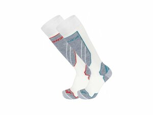 Ponožky Nordica UNI 2PACK NEW - 45-47, white/red/giada