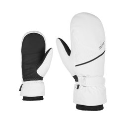 Rukavice ZIENER KIANI GTX/GORE PLUS WARM MITT.LADY - 8, white