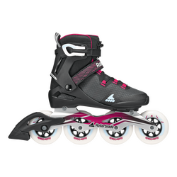 Brusle Rollerblade MACROBLADE 90 W - 240, black/burgundy/ocean green