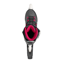 Brusle Rollerblade MACROBLADE 90 W - 240, black/burgundy/ocean green