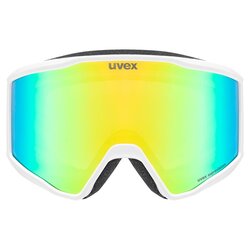 Lyařské brýle Uvex BLAST FM yellow/green-clear S3 - white matt