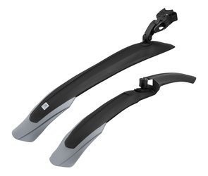 Blatníky FORCE WARD, 24"- 29" plast, černo-šedé