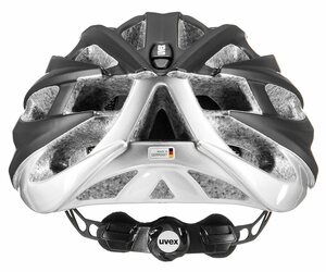 Přilba UVEX OVERSIZE - 60-65, black matt/silver