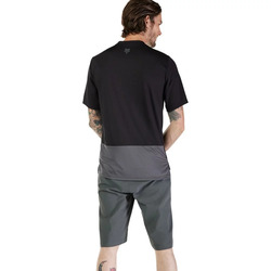 Pánský cyklo dres Fox Ranger Ss Jersey Wordmark - 2XL, black