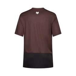 Cyklo dres Fox Ranger Ss Jersey Wordmark Cocoa - 2XL, cocoa