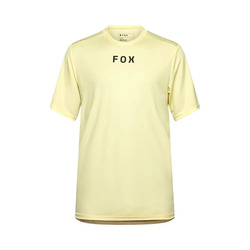 Cyklo dres Fox Ranger Ss Jersey Wordmark Lemonade